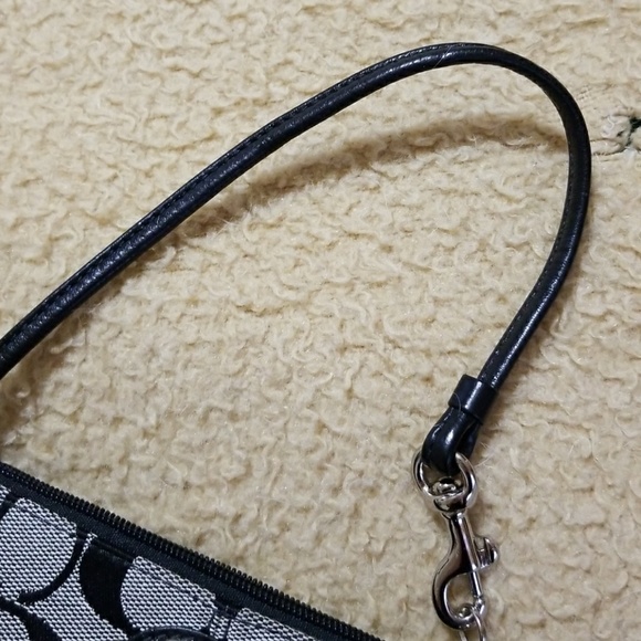 Authentic COACH Signature Wristlet - Picture 6 of 8